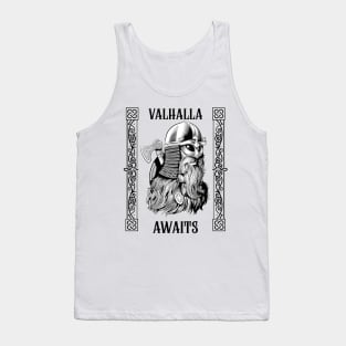 Valhalla Awaits Viking Tank Top